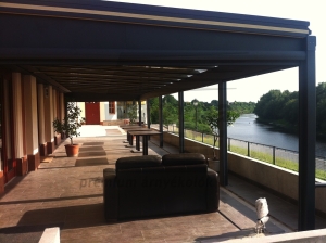 20m-es T2 Warema pergola