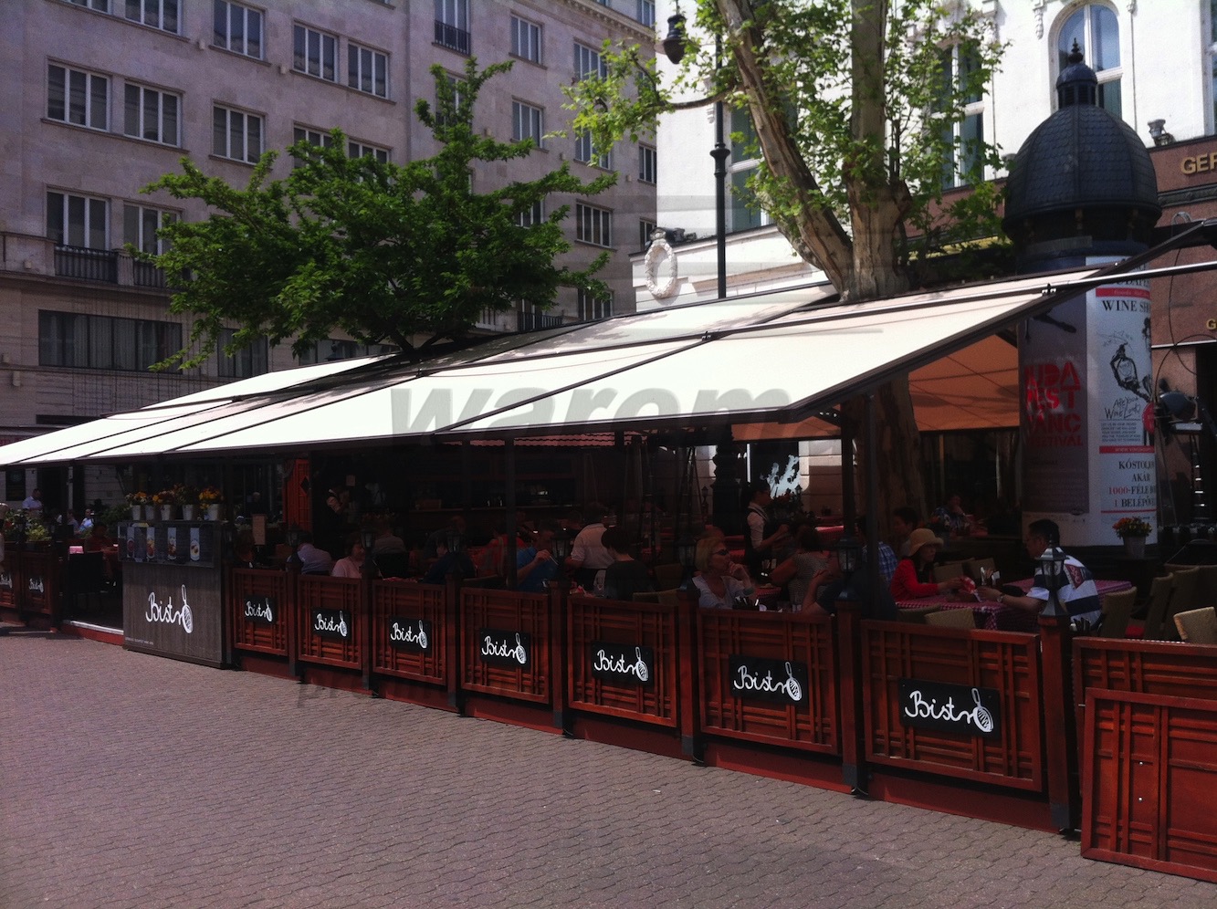 Warema p40 pergola
