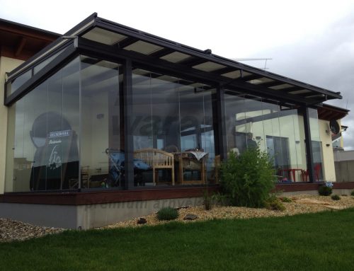 T2 Pergola SF20 üvegzárással, Weiden